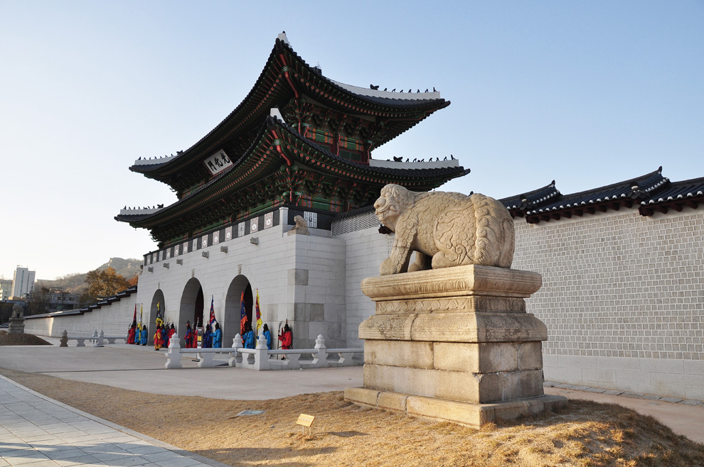 조선 궁성의 장식 미술(4), 경복궁 광화문의 해치상
